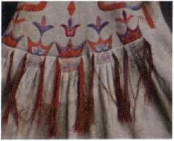 Орнаментальные мотивы в вышивке на женских шубах - М. П. Чебодаева